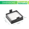 6 Pack A32VC04 Filter Compatible with Ryobi Hand Vacuum Filter