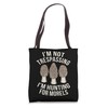 Hunting For Morels Mushroom Hunter Mycologist Graphic Tote Bag