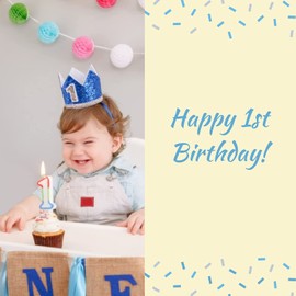 DIY Candy Bottle, 24Pcs Fillable Bottles Sweet Candy Box Baby Shower Party Decorations(Blue)