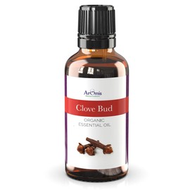 ArOmis Clove Bud Essential Oil - 100% Pure Therapeutic Grade - Undiluted, Premium Oil - 150 Micron Filtered, Perfect for Aromatherapy Diffusers (30ml / 1 fl oz)