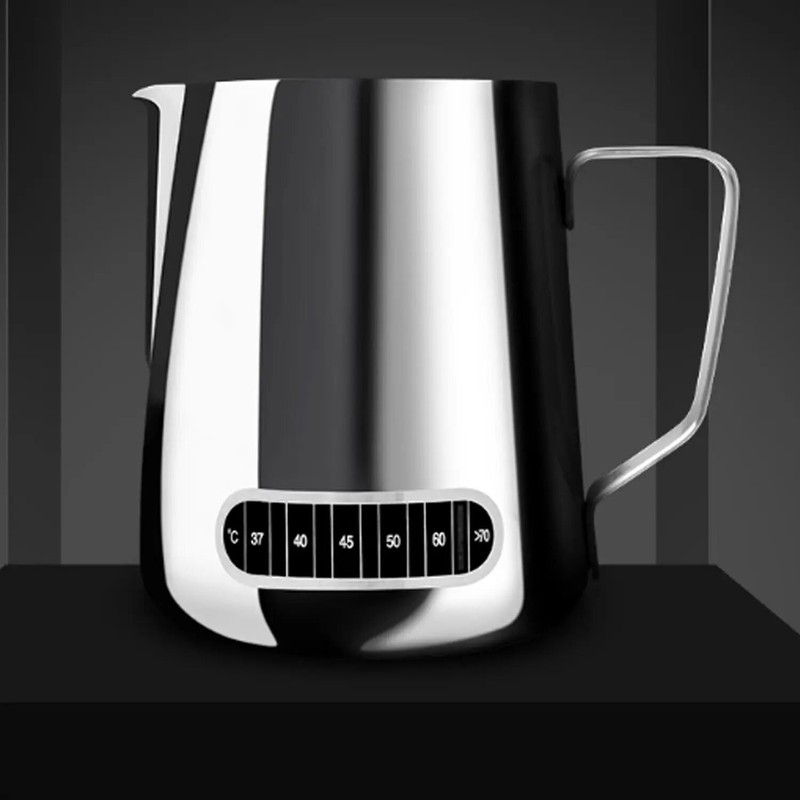 350 Milk Frothing ThermometerCoffee Pitcher Stainless Steel Jug