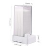 Cosmetic Cotton Storage Box, Automatic Cotton Pad Dispenser Press Out