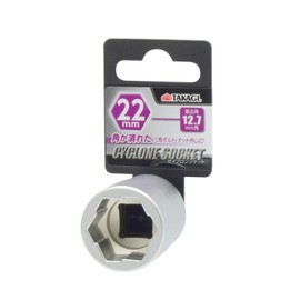 Takagi Cyclone Socket 0.5 inch (12.7 mm) Square 0.9 inch (22 mm)