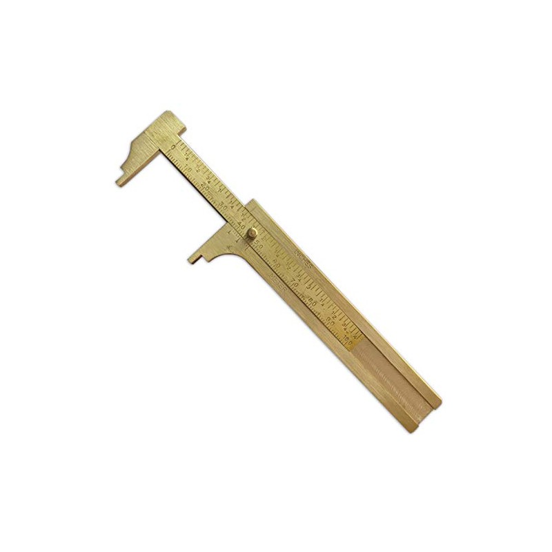 Vernier Caliper Tool for Beads Gemstone Jewelry Brass Tool 100mm