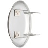 SANEI PT460-74 One-Touch Bath Cover, For Hot Spout, Stainless Steel,