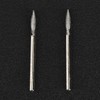 30pcs 150Grit Tip Diamond Grinding Bits 3mm Electric Grinder Carving