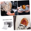 Baluue 50m Hair Dye Aluminum Foil Temporary Hair Colour Embossed