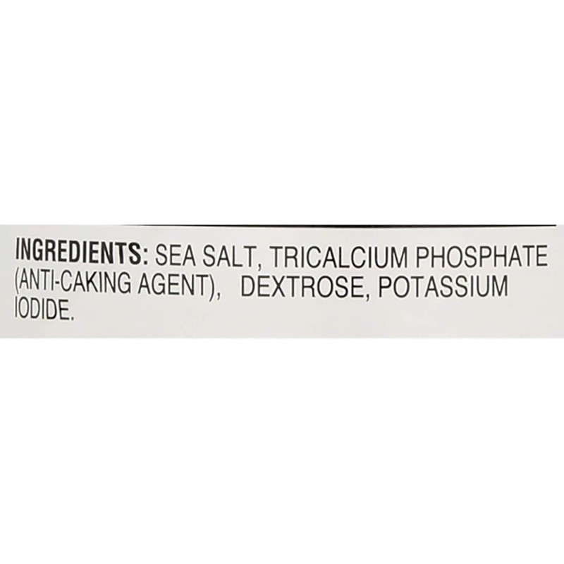 Hain Pure Foods Iodized Sea Salt, 21 oz.