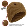 Rothco Wool Watch Cap – 100% Wool Beanie Hat for