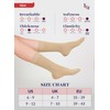 Hugh Ugoli Women's Lightweight Soft Bamboo Thin Dress Socks Crew