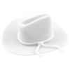Homeford Mini Cowboy Hat Party Favor, 4-inch, 12-count, White