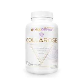 ALLDEYNN Collarose Collagen Capsules - Bovine Collagen Hydrolysate with Hyaluronic Acid, Biotin and VIT C - Anti Aging Skin Treatment - Hair Supplements for Women - 180 Caps