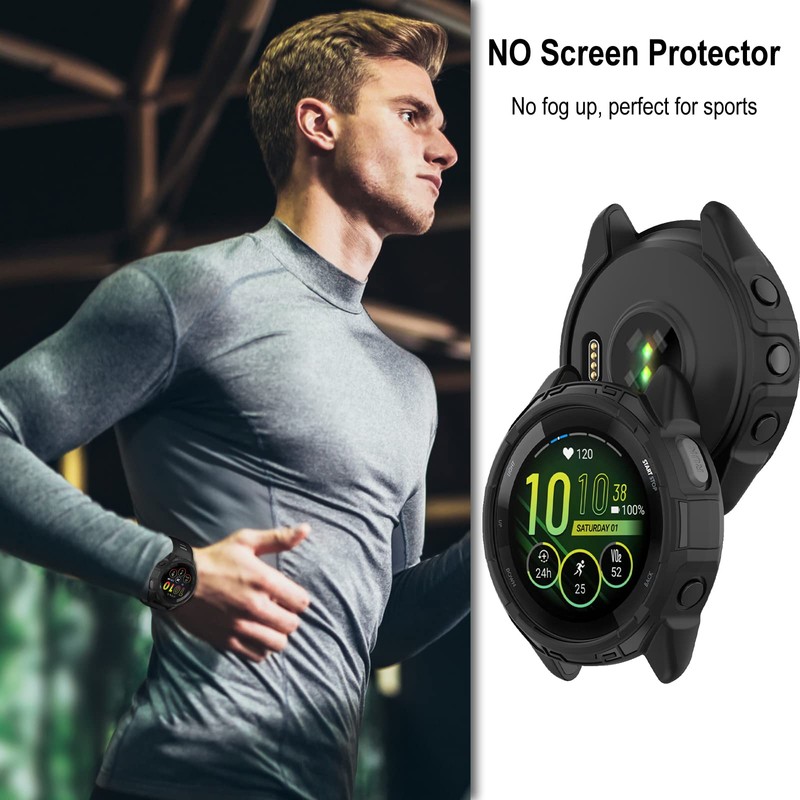 SumRioo Protective Case Cover Compatible with Garmin Forerunner 265S, TPU