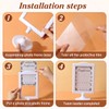 Angoily Double-Sided Picture Frames 4 Pieces 8 45 x 4