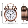 Azyh Loud Alarm Clock for Heavy Sleepers Adults, Metal 4