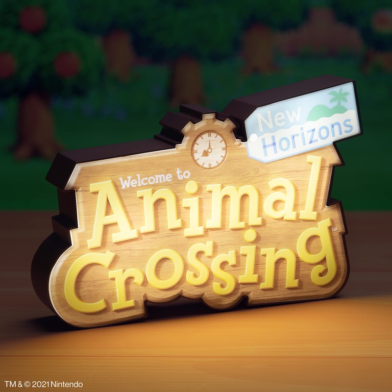 Paladone Paladone Animal Crossing Logo Light mit zwei Lichtmodi, offiziell