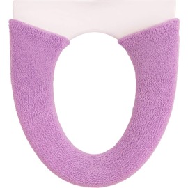 OKA Etoffe Tria 4548622374315 Toilet Seat Cover, For Toilets With Wash/Heating Features, Nordic-Style Bathroom Accessory, 5.5 x 29.5 x 0.4 Inches (14 x 75 x 1 cm), Pink