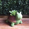 Moldes de silicona para macetas de tortuga 3D, maceta suculenta