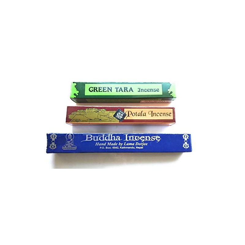 Tibetan Incense 3 box Variety | Buddha Incense x 25