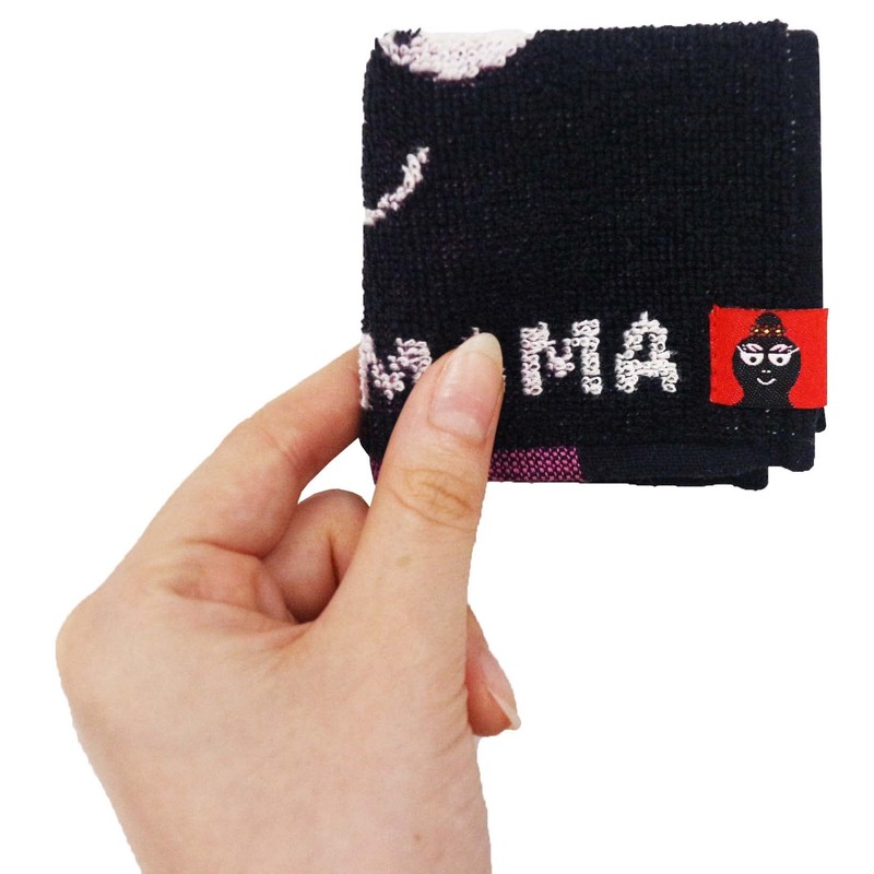 Marushin Mini Towel Barbapapa Mama Face 5525001400 Approx. 5.9 x