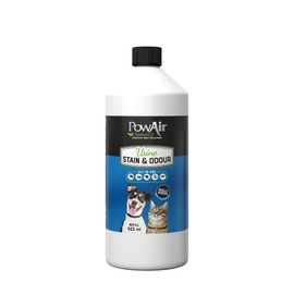 PowAir Urine Stains and Odour - Permanently Eliminates Stains and Odors, Pet-Safe Enzymatic Odour Neutraliser (32oz Refill)