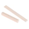 Alnicov Guitar Saddle Nut Cattle Bone Slotted for 6 String