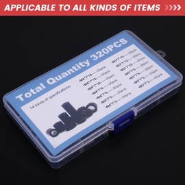 Snblzhef Straight-Through Hollow Tube Insulating Column Set Plastic Isolation Column Isolation Column Kit Straight-Through Column Set