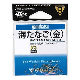 Gamakatsu Sea Tanago Hook Gold No. 5 Fishing Hooks