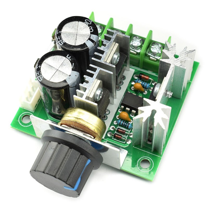 DZS Elec 2PCS 10A 12V-40V DC Motor Speed Controller 12V