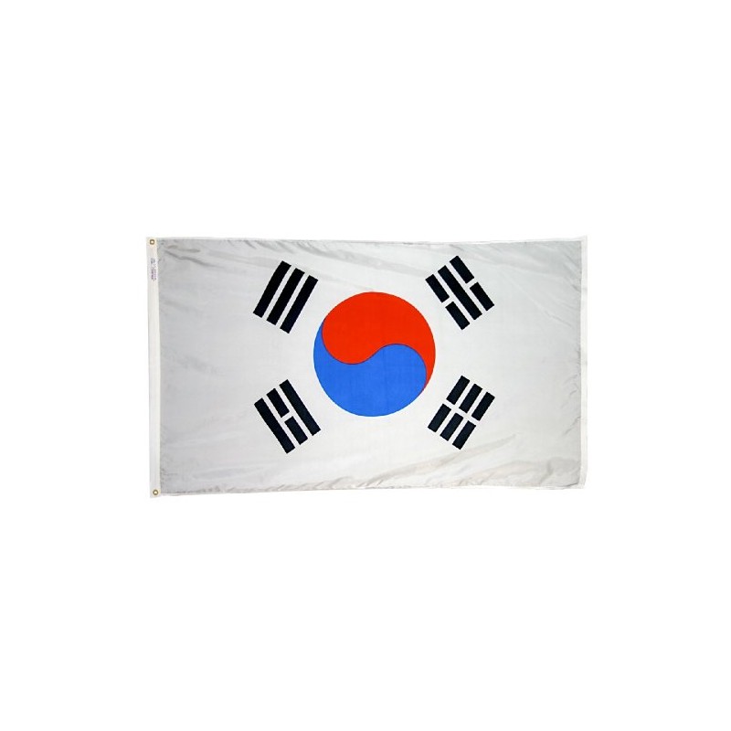 South Korea Flag Nylon 3 ft. x 5 ft.