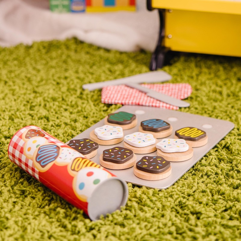 Melissa & Doug Slice & Bake Cookie Set with Wooden