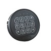 MOUNT Gun Safe Lock Replacement Black Keypad Lock with 2