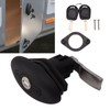 32mm RV Toolbox Locks Black Waterproof Shockproof Superior Seal RV