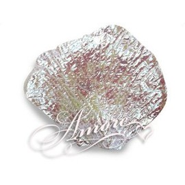 200 Wedding Silk Rose Petals White Iridescent Opalescent