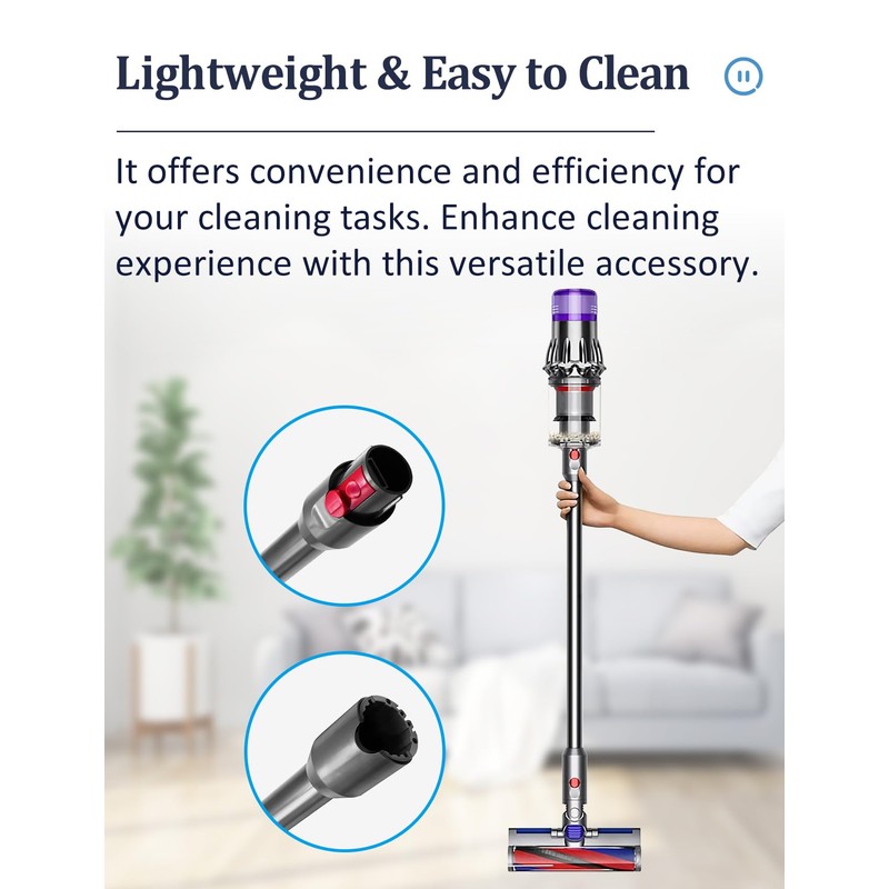Puregad Replacement Attachments Quick Release Wand for Dyson V10 Digital