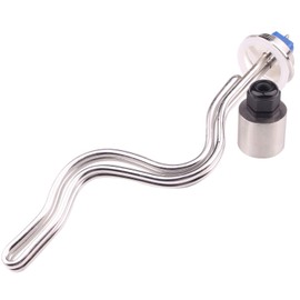 DERNORD 2 Inch (OD64) Tri-clamp Ripple Heating Element Electric Water Heater 6500W 240V