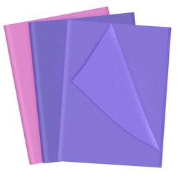 Carta velina da imballaggio 90 fogli carta velina viola carta velina per imballaggio sacchetti regalo 50 x 35 cm
