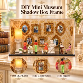 DIY Mini Museum of Us Kit, 12.2Inch 3D Memory Display Shadow Box