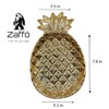 Ceramic Pineapple Key Holder Bowl + Aroma Diffuser (Gold) Non-Electric