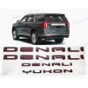 GMC 4pcs GMC 2021-2023 Yukon Yukon XL Gloss Black Red