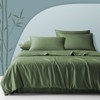 Fittia Lyocell Bamboo Cushion Cover Bamboo Fibre Pillowcase Silky Soft
