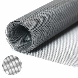 Jinsion Wire Mesh, 30 cm x 120 cm Stainless Steel Mesh Roll, Filter Screen Mesh Sheet for Vents Cover, Rodent Mesh, Metal Mesh for Home Kitchen Garden Prevent Mouse Mice Snakes Hornets Entering