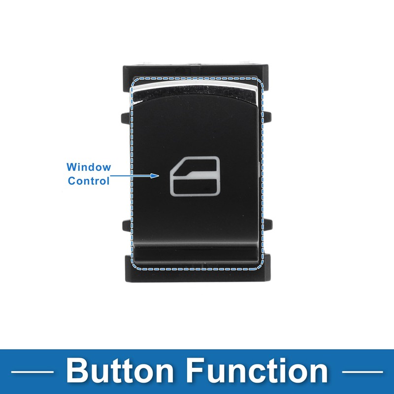 A ABSOPRO Power Window Switch No.5K0959855 Window Control Switch for