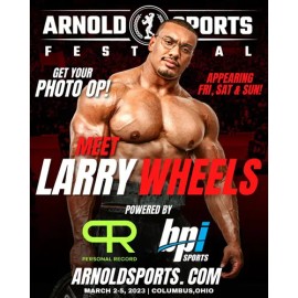 Bpi Sports X Larry Wheels Creatina Micronizada 120 Serv Sabor Sin Sabor                                                                               