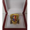 Moses Malone - 1983 Philadelphia 76ers Championship Ring With Wooden