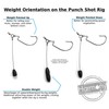 Punch Shot Rig Kit (5 Pack, 4/0 EWG Hooks) [Interchangeable