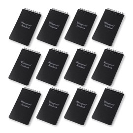 Anopono Waterproof Notepad Waterproof Waterproof Memo Ring Notebook Mini Note Pocket Notebook Ruled Dotted Pocket Size Outdoor