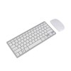 Keyboard Mouse Set 2.4G Wireless 78 Keys USB Thin Etched