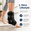 Adjustable Stirrup Ankle Brace for Daily Support – Rigid Stabilizer