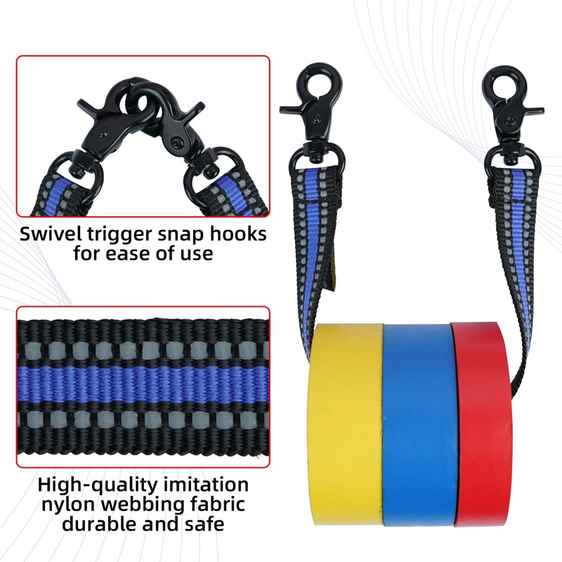 MELOTOUGH Tape Thong Electrical Tape Holder with Trigger Snap Hook